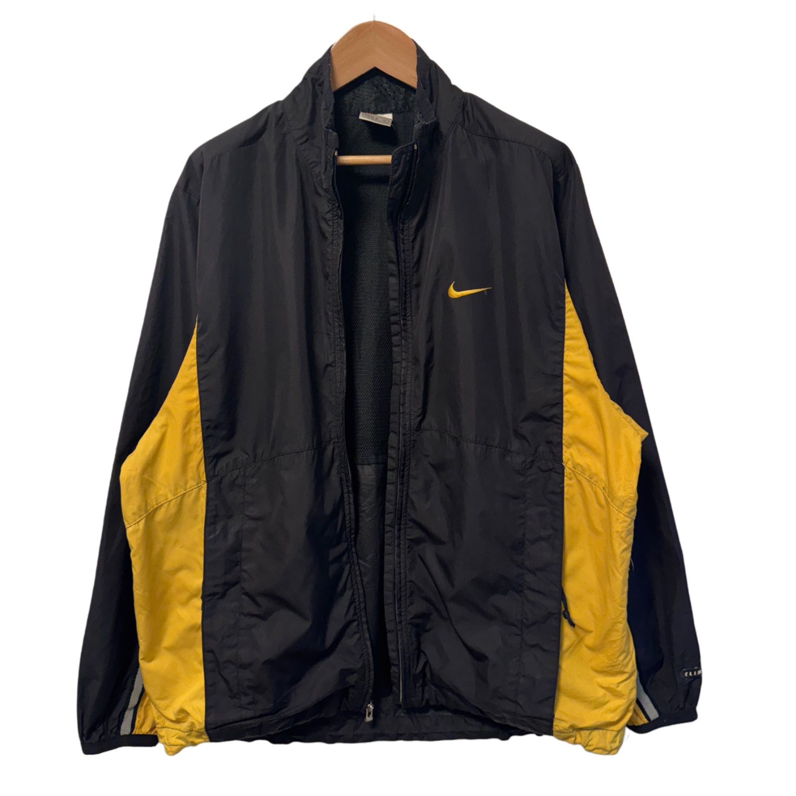 NIKE】90sヴィンテージナイロンジャケットY2Kストリート人気カラー黒