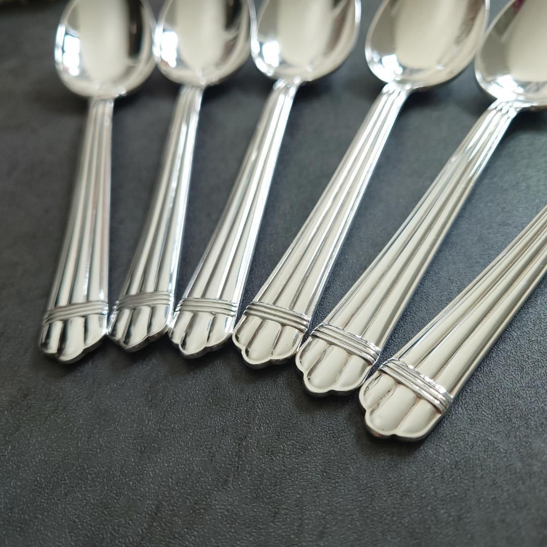 クリストフル アリア デザートスプーン 6点 SKLAD-KIRPICHA_RU