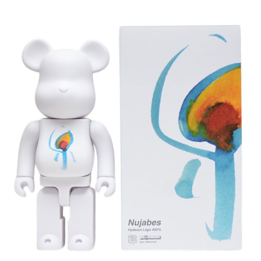 BE@RBRICK ベアブリック Nujabes Hydeout Logo 400％ ヌジャベスベア