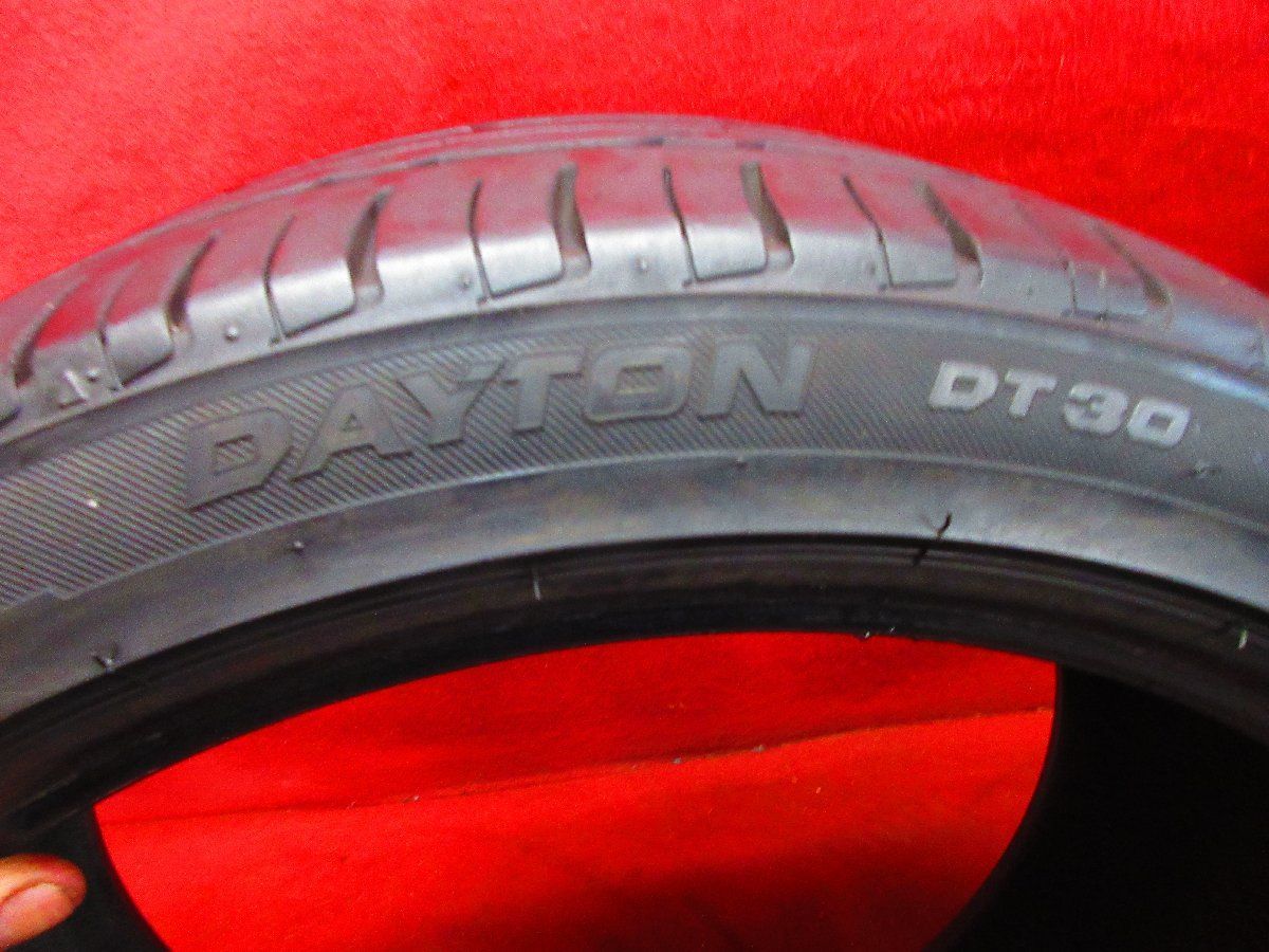早い者勝ちの限定セール。 タイヤ 4本 225 40R18 DAYTON DT30 溝アリ 16267T