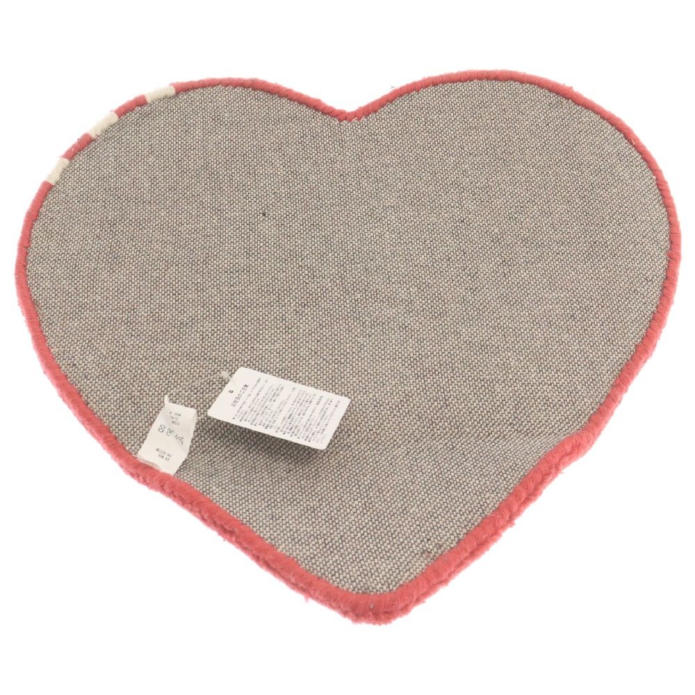 HUMAN MADE (ヒューマンメイド) HEART RUG SMALL ハートロゴ ラグマット レッド - メルカリ