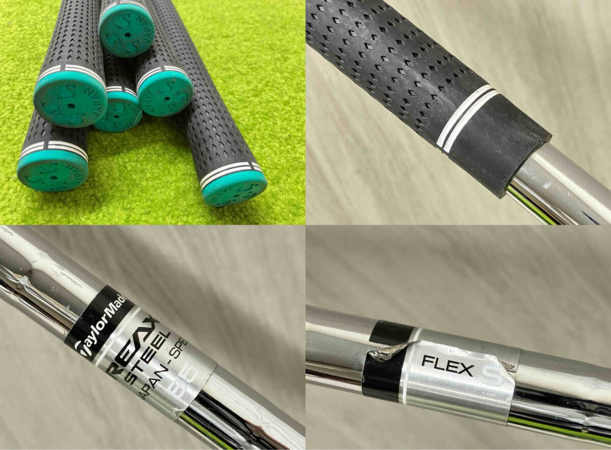 テーラメイド　M6アイアン5〜P　6本セット FLEX Ｓ テーラーメイドM6アイアンflex S #5〜#P シャフトS テーラーメイド M6