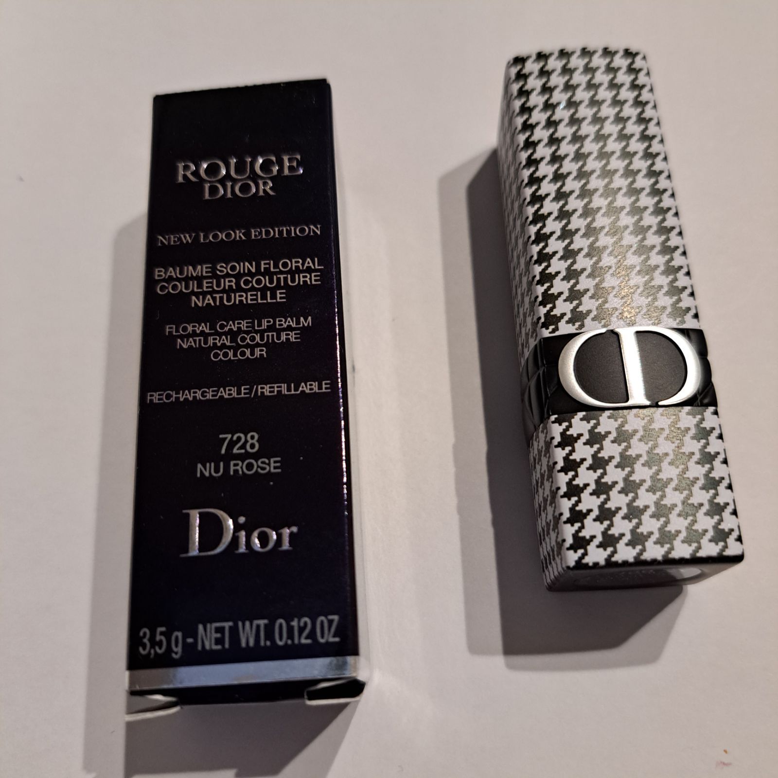 おまけつき Dior ルージュディオールバーム 728 限定 ニュ ローズ