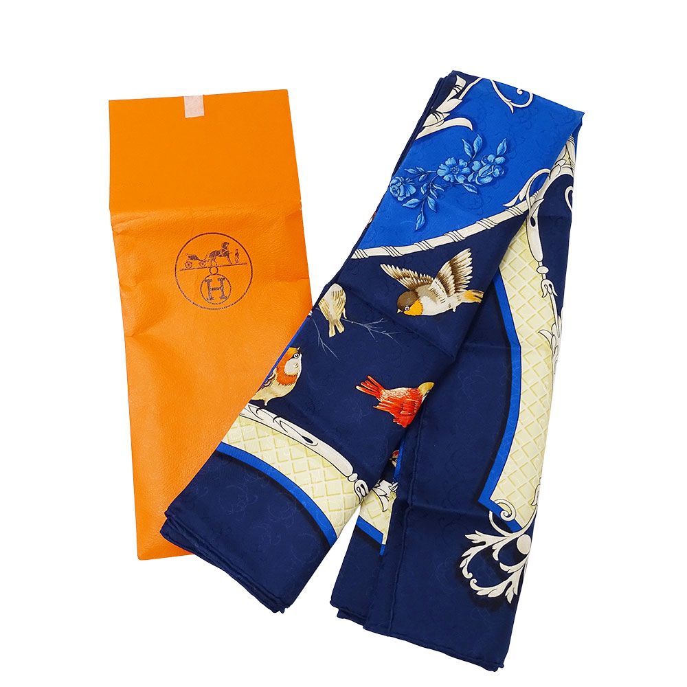 エルメス HERMES スカーフ カレ90 LA CLE des CHAMPS 自由の天地