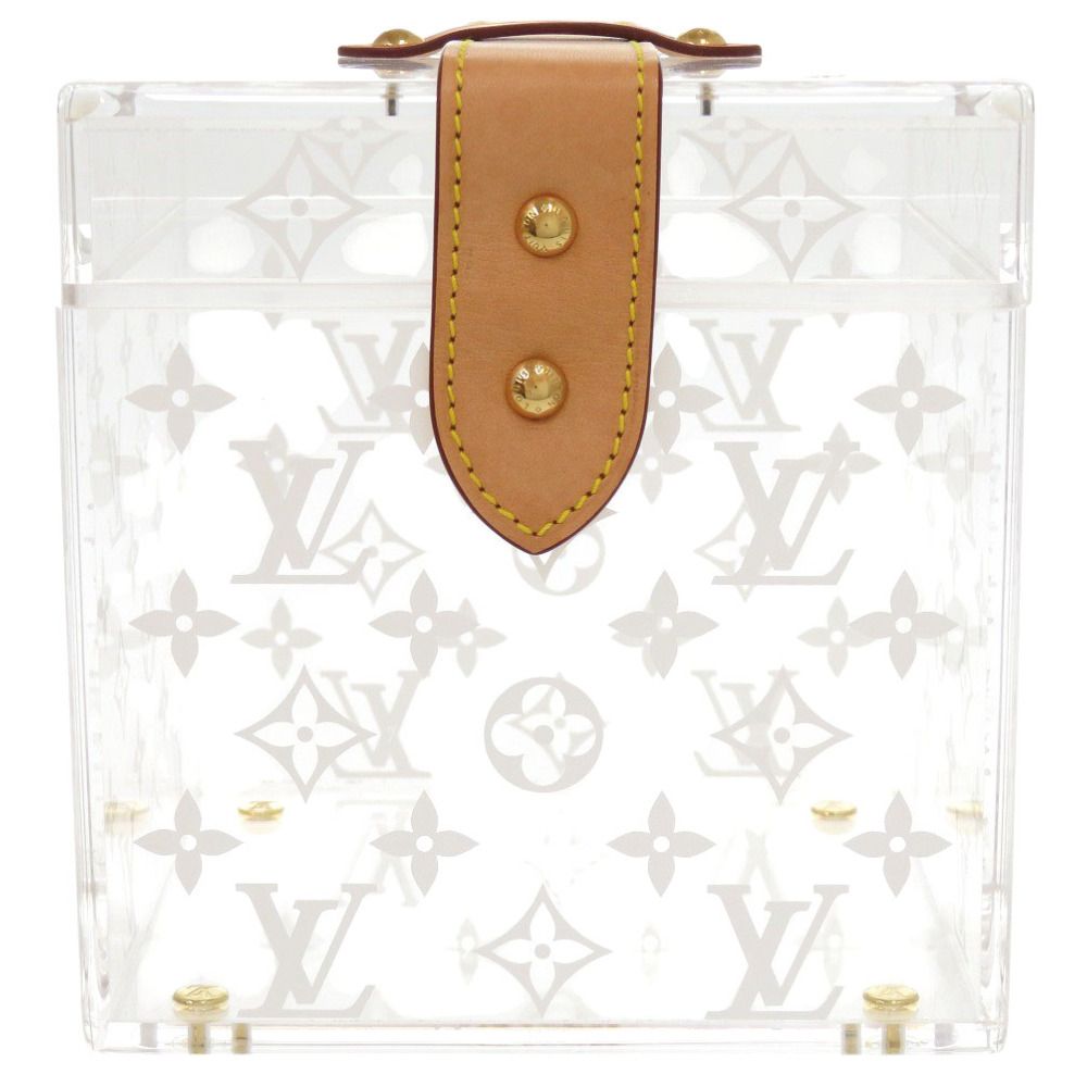 ルイ ヴィトン ボワット スコット モノグラム GI0481 プレキシガラス クリア メイクボックス ジュエリーケース 小物入れ LV 0359 LOUIS VUITTON