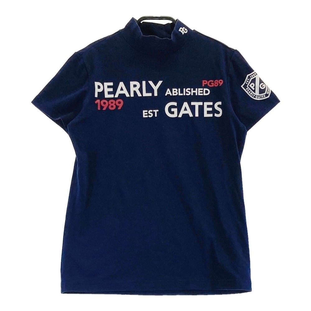 サイズ：6 PEARLY GATES パーリーゲイツ ハイネック 半袖Tシャツ
