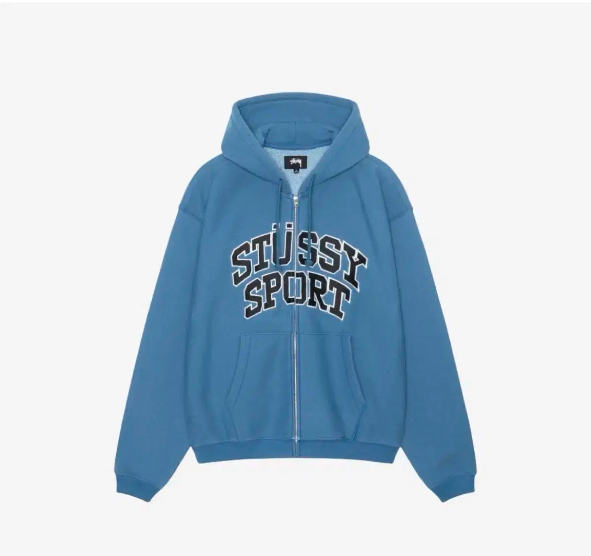 STUSSY(ステューシー) スポーツ フード付き ジップアップパーカー 