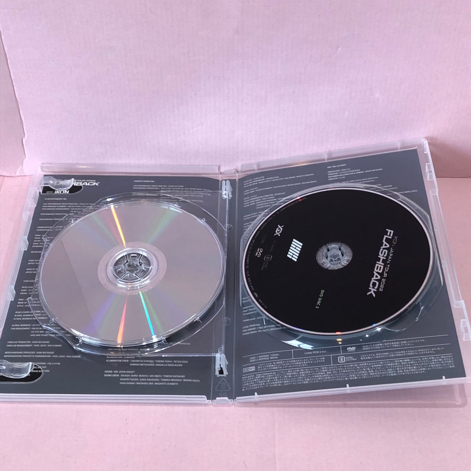 □[DVD] iKON JAPAN TOUR 2022 [FLASHBACK] 中古品 smmd090209