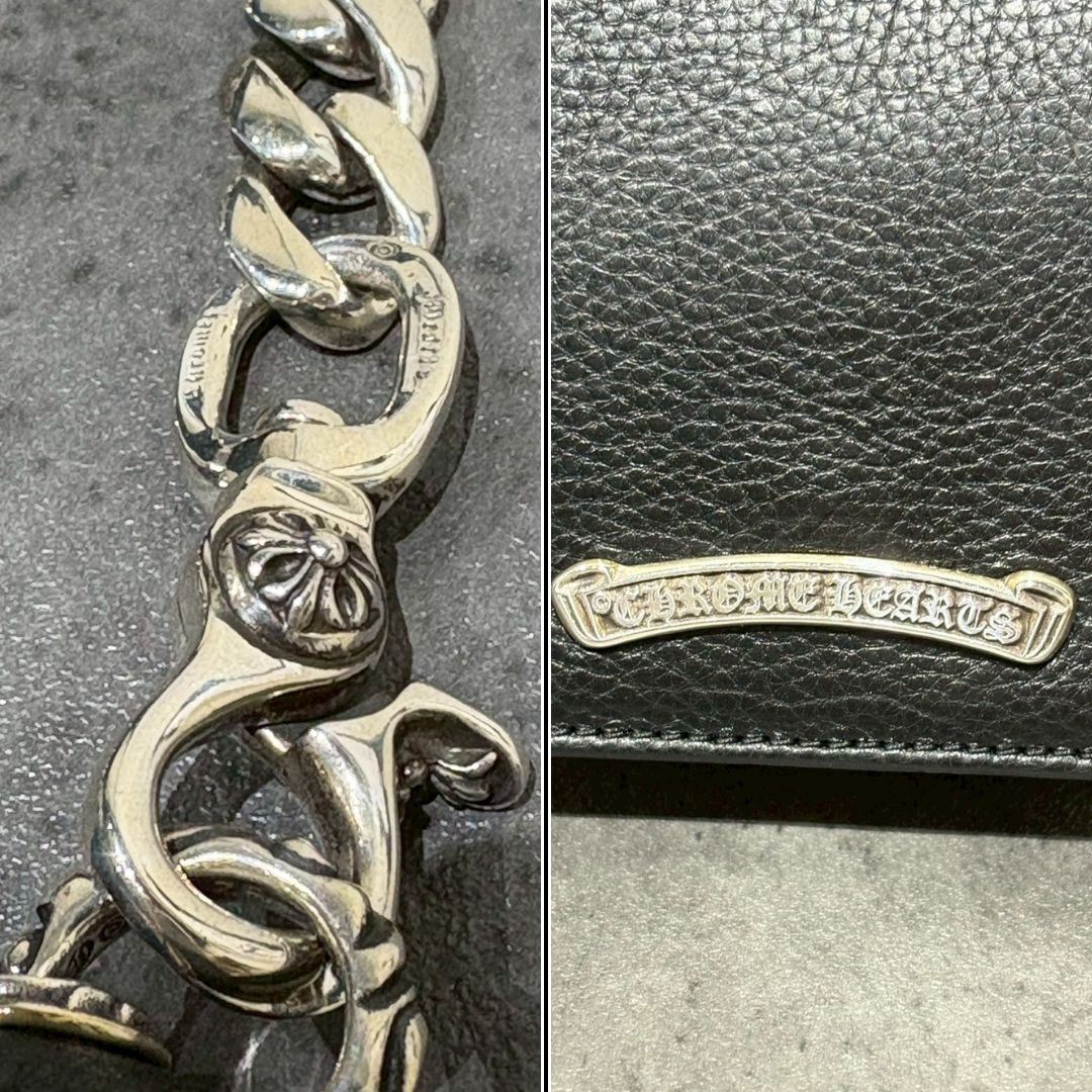 Chrome Hearts TV MAN 財布 ウォレットチェーン CHROME HEARTS 銀座店 クロムハーツ TV MAN クラシックチェーン付き