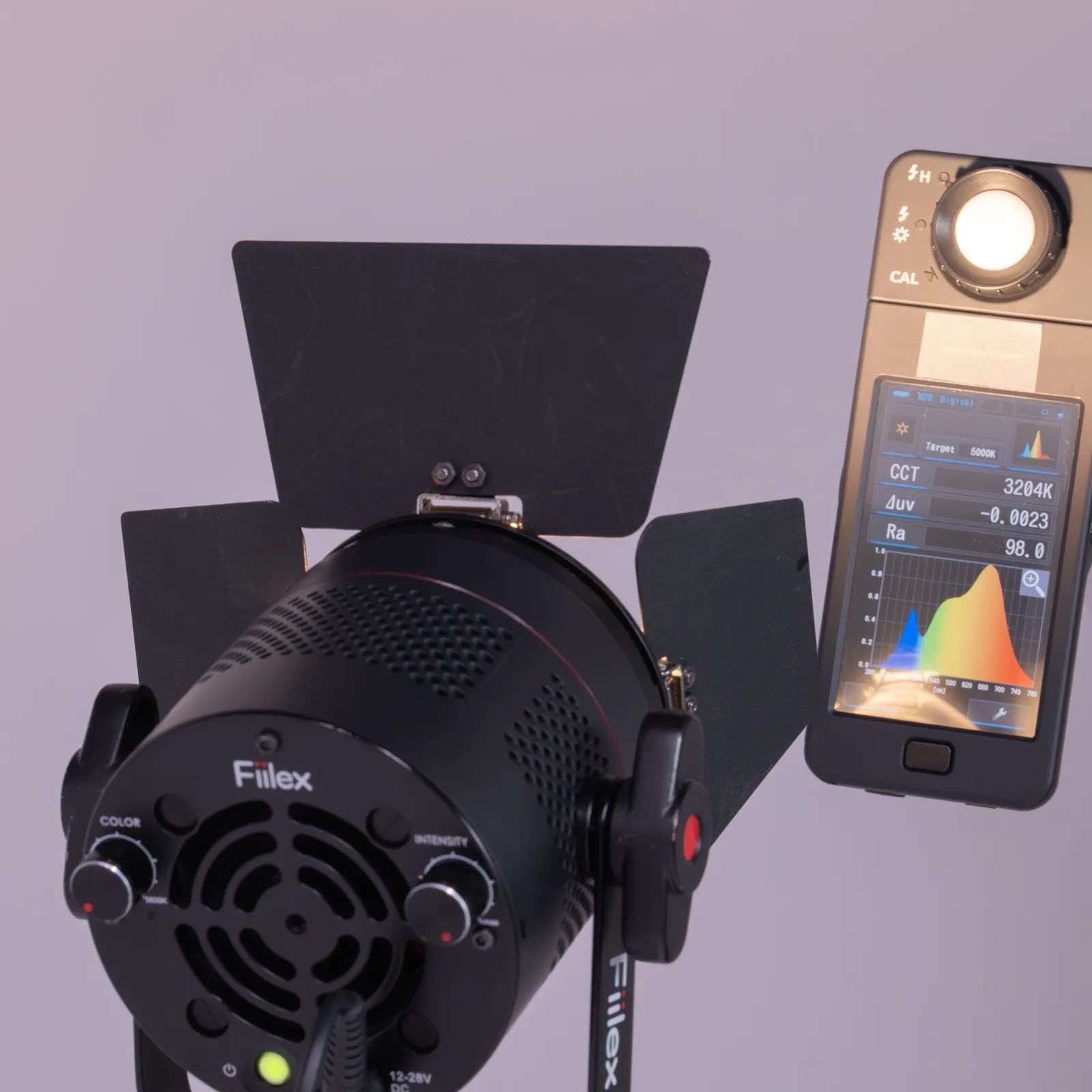  90 Wスポットライト バイ 撮影照明 Fiilex フィーレックス - P 360 FLXP 301 ３灯キット ミニスタジオ カメラアクセサリー