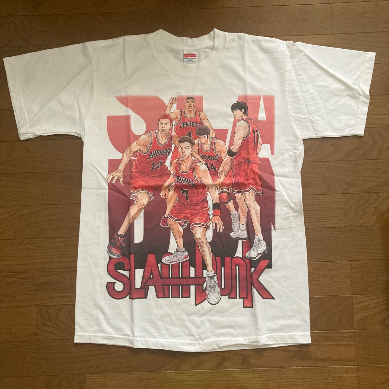 新品未使用 希少 ユナイテッドアスレ 5.6oz Tシャツ Slam Dunk