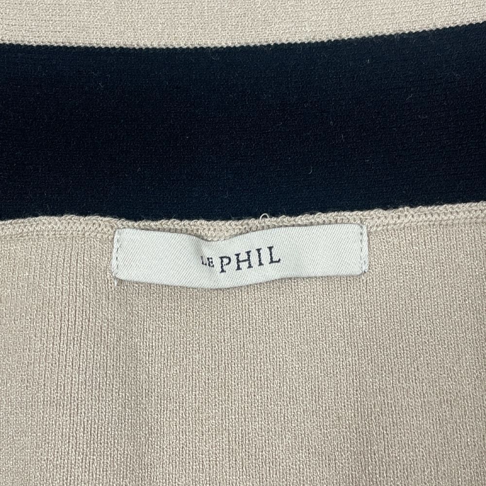 LE PHIL ルフィル　ラインジレ　ベージュ　ベスト LE PHIL ルフィル ラインジレ ベージュ ベスト LE PHIL｜ル