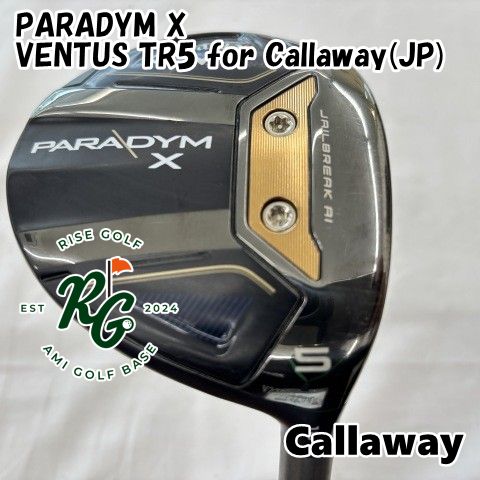 フェアウェイウッド キャロウェイ PARADYM X◆VENTUS TR5 for Callaway JP ◆S◆18 4336