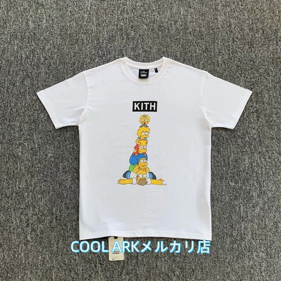 KITH キス ザ シンプソンズFamily Stack Tシャツ M L - メルカリ