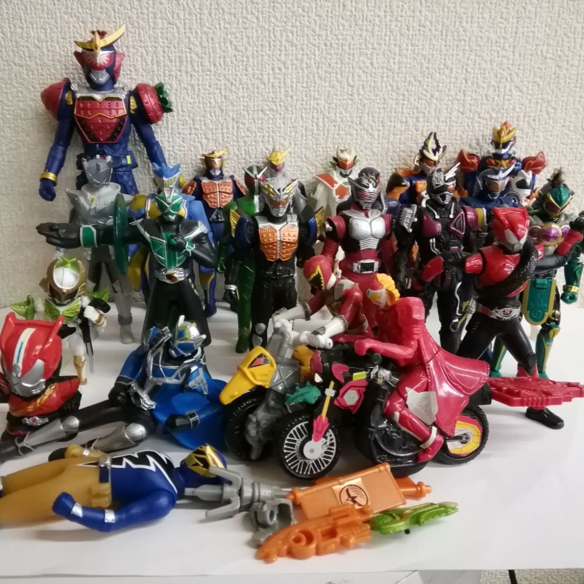 仮面ライダー ミニ フィギュア 24体セット 18㎝他 まとめて 