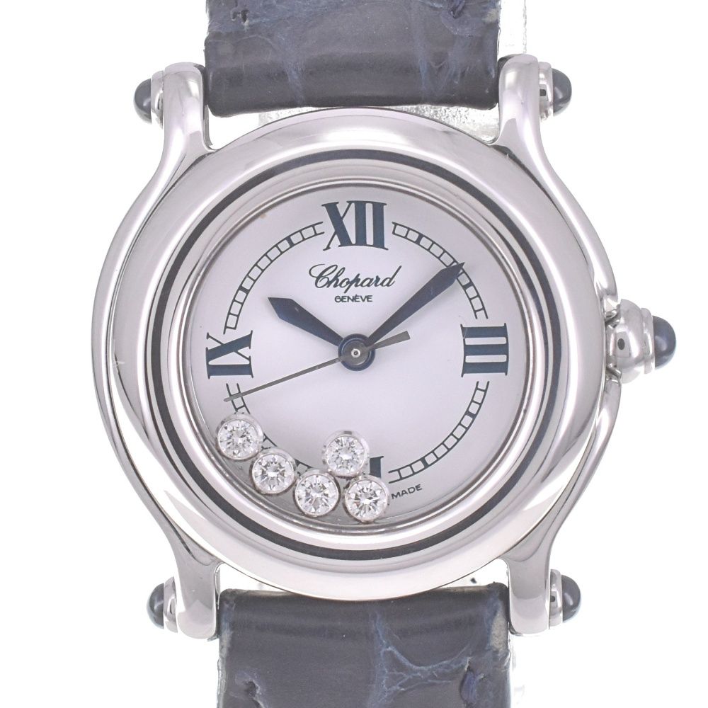 限定品♡ショパールハッピースポーツ　ハートダイヤ入り×ルビー5 ショパール Chopard 27/8245-23 ハッピースポーツ 5P