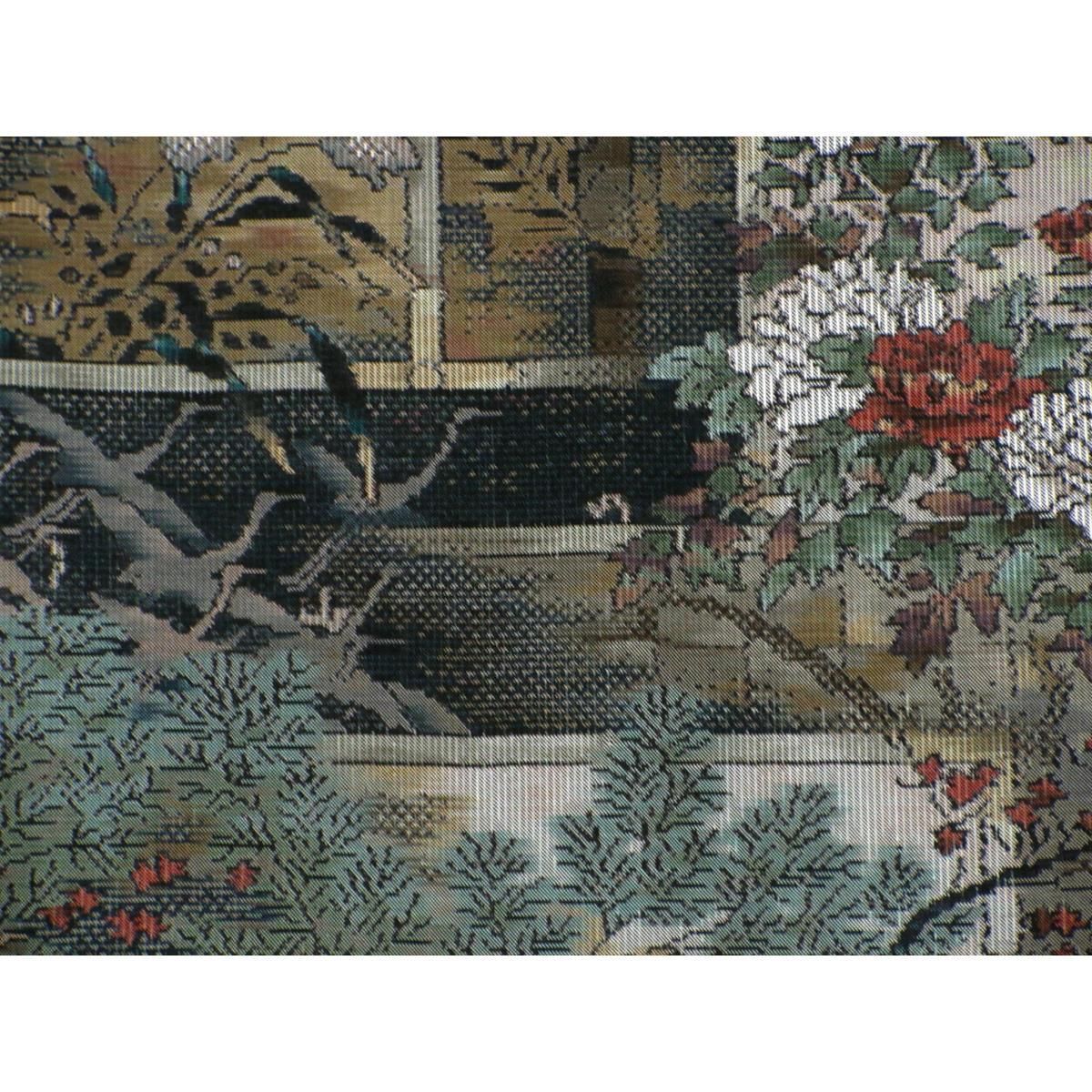 まほろば 様　２点　本場大島紬　絣の魔術師　恵積五郎　証紙有り　未使用　極美品 SG5 本場大島紬 恵積五郎 絣の魔術師 花の鎌倉 証紙有り 新品 極