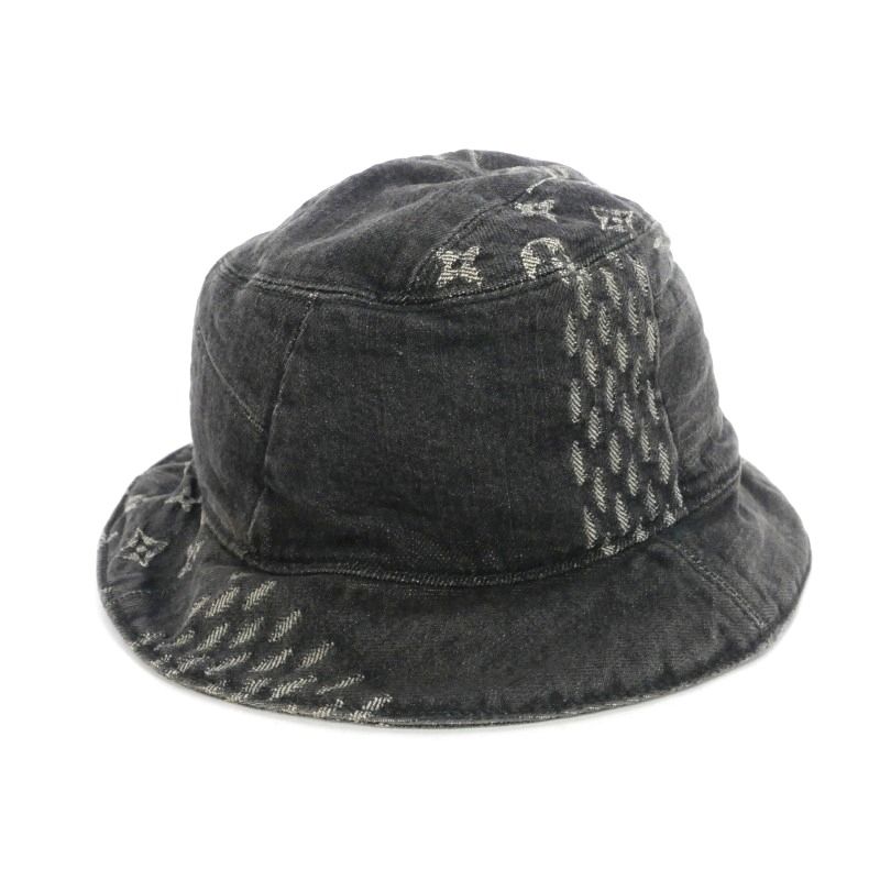 極美品 20SS⭐️ルイヴィトン ボネ ダミエ ジャイアント ウェーブ ハット ルイヴィトン LOUIS VUITTON 20AW NIGO Damier Giant Wave Monogram