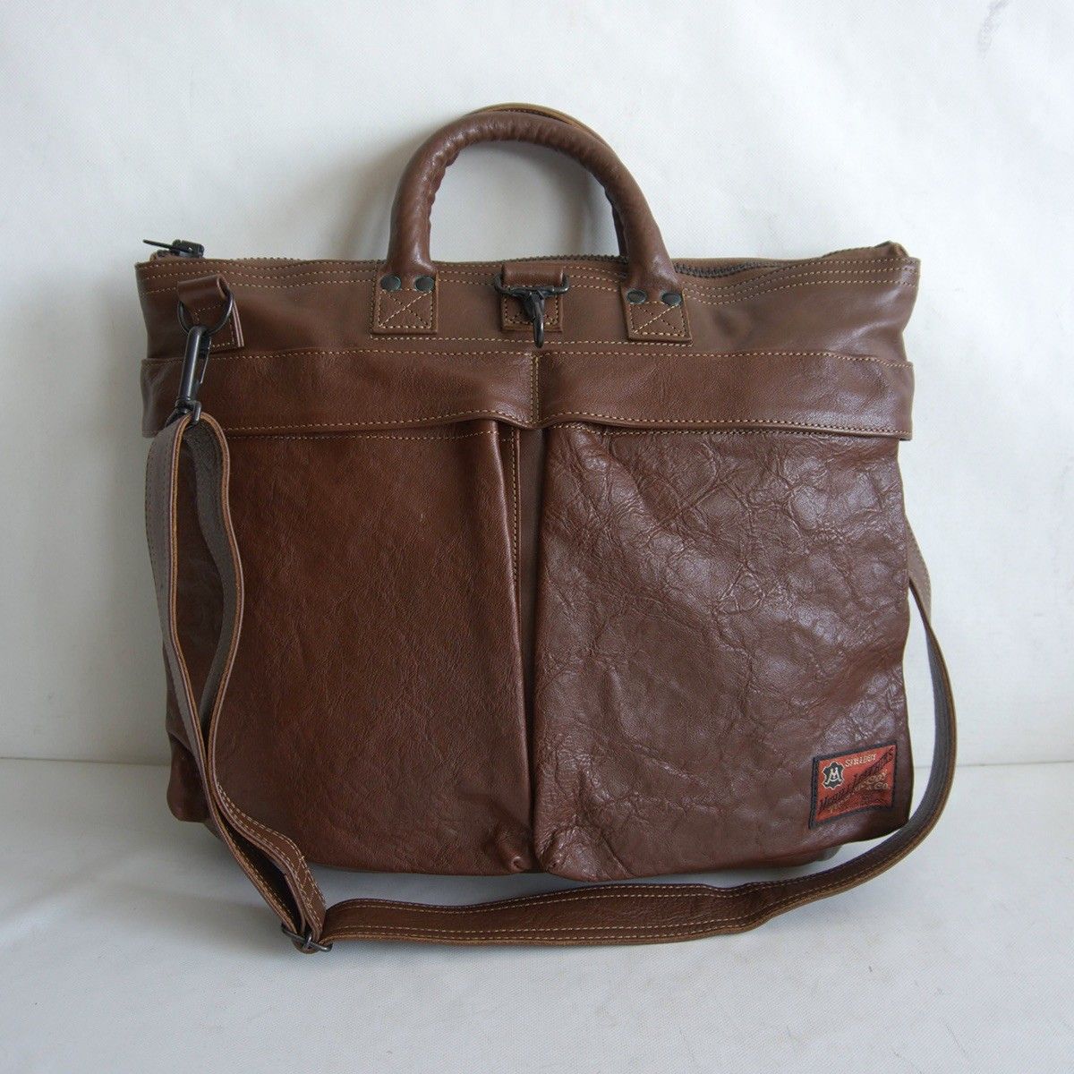 TOYS McCOY 2way レザー ヘルメットバッグ ホースハイド トイズマッコイ 25060385