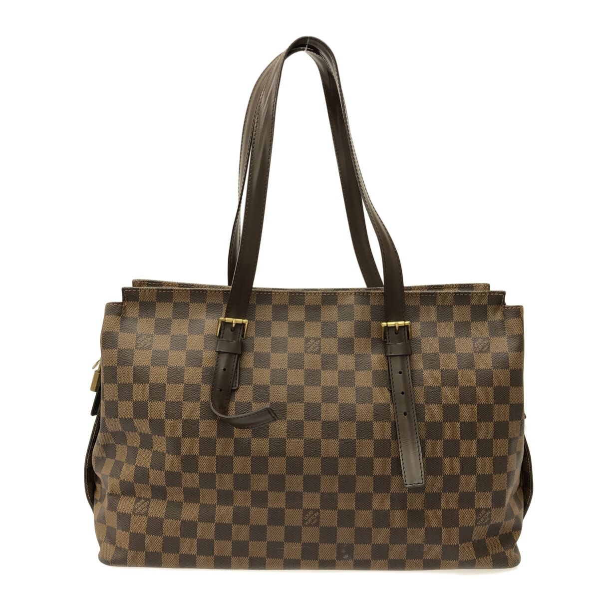 LOUIS VUITTON(ルイヴィトン) ショルダーバッグ ダミエ チェルシー N51119 エベヌ ダミエキャンバス - メルカリ