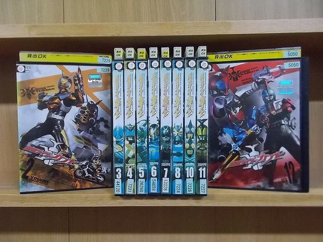 仮面ライダー ディケイド 1〜7 レンタル落ち