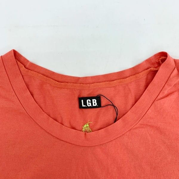 LGB　ルグランブルー　カットソー　S~Mサイズ L.G.B. ルグランブルー Tシャツ カットソー 半袖 バック刺繍 美