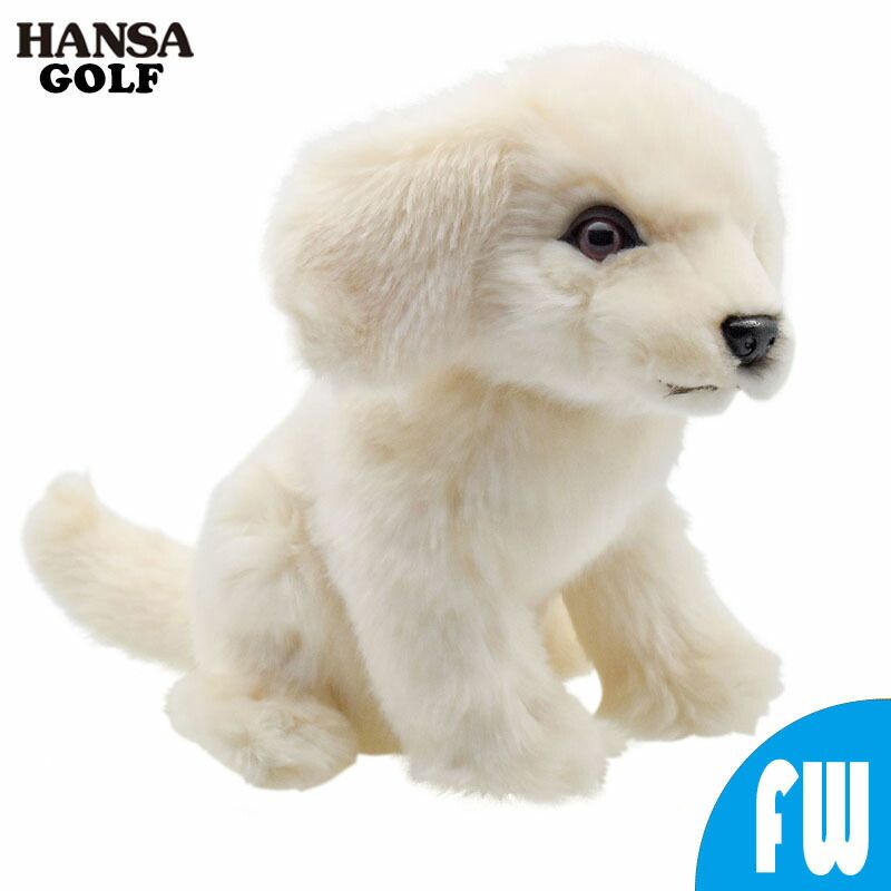 HANSA ゴルフ FW用 ヘッドカバー マレンマ フェアウェイウッド用 BH8184 ぬいぐるみ ハンサ プレゼント 動物 シープドッグ 犬 いぬ アニマル 人形 フィギュア 実物大 大型 かわいい ドライバーヘッド キャラクター 高級 セット おすすめ