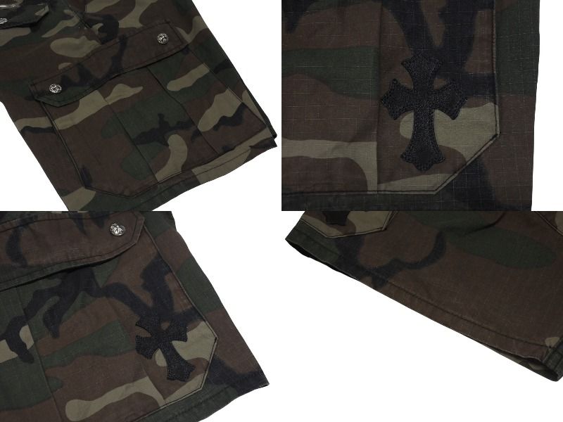 新品未使用 CHROME HEARTS クロムハーツ Devil Dog Shorts