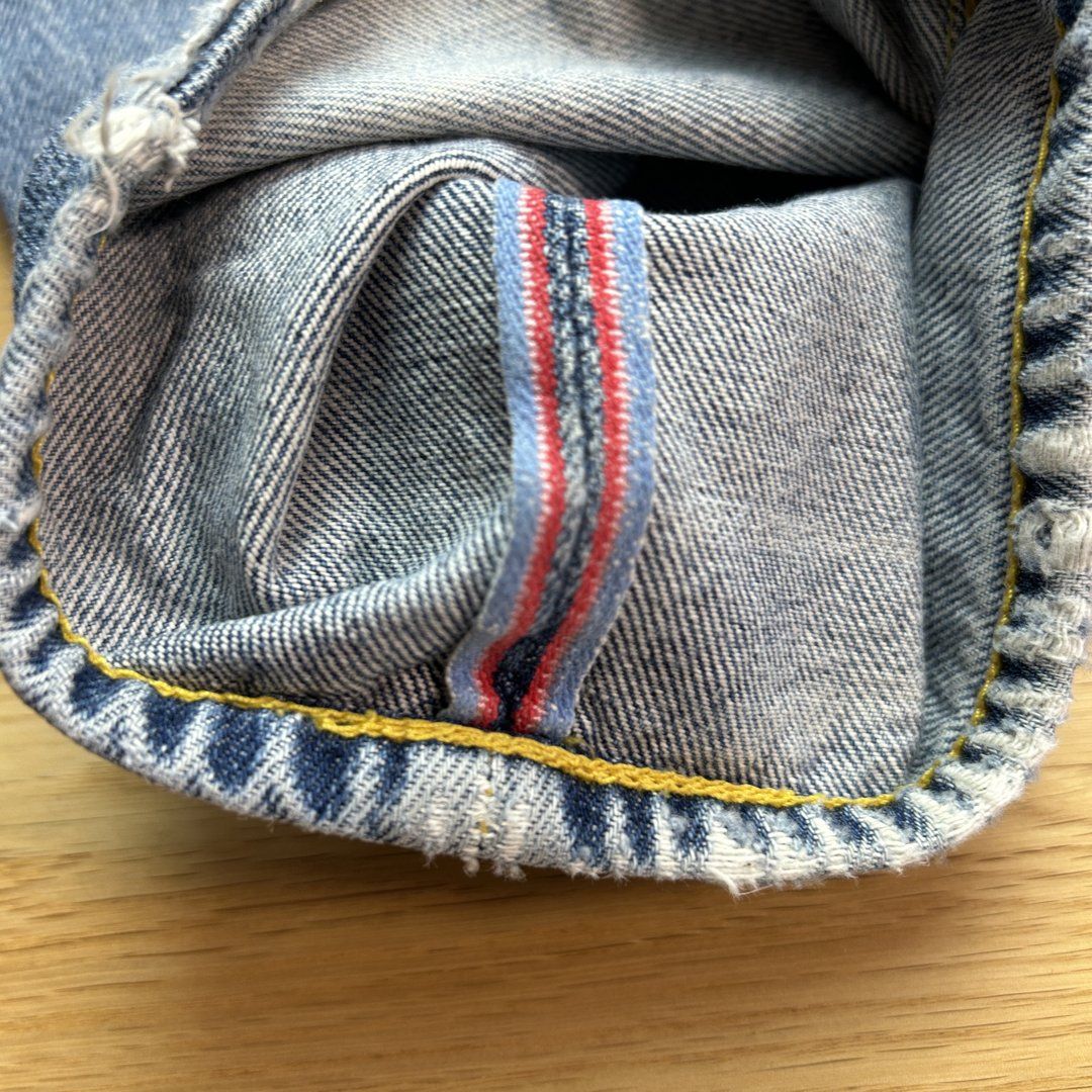 EVISU DONNA エヴィス ドンナ デニムパンツ デカロゴ バックプリント  