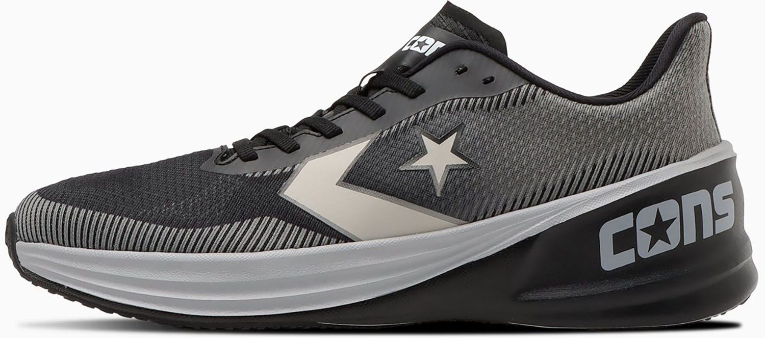 コンバース CONVERSE コンズ ランスラッシュ ブラック|グレイ CONS RUNSLASH BLACK|GRAY コンバースランニング シューズ スニーカー パフォーマンスモデル 34201901 BLACK|GRAY 11