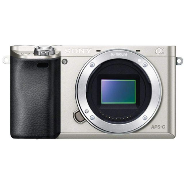 SONY ミラーレス一眼カメラ シルバー SONY ミラーレス一眼 α6000 ボディ シルバー ILCE-6000 S - メルカリ