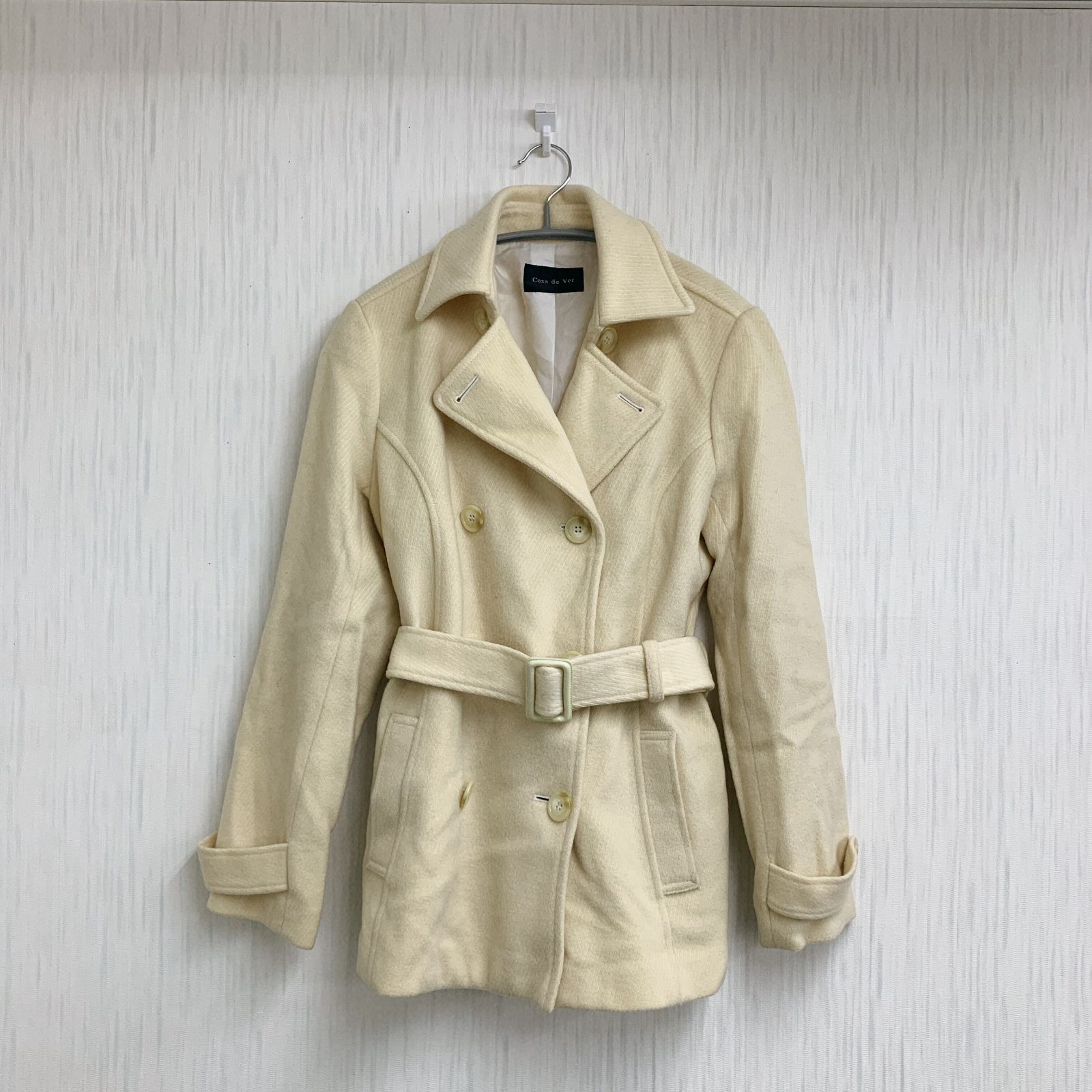 上質コート優しい印象♪ レディース 冬 アウターコート M Cosa de Ver 