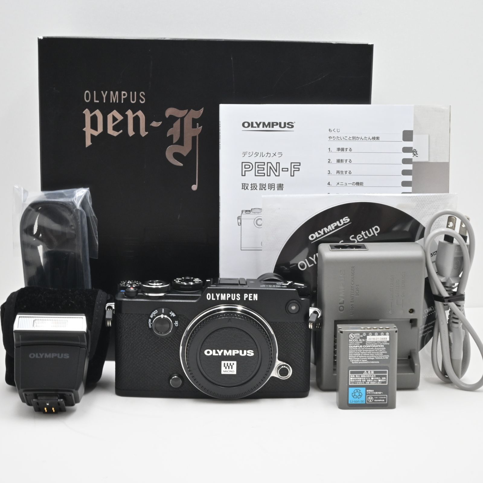 ショット数『6874』OLYMPUS ミラーレス一眼 PEN-F Body BLK - メルカリ 