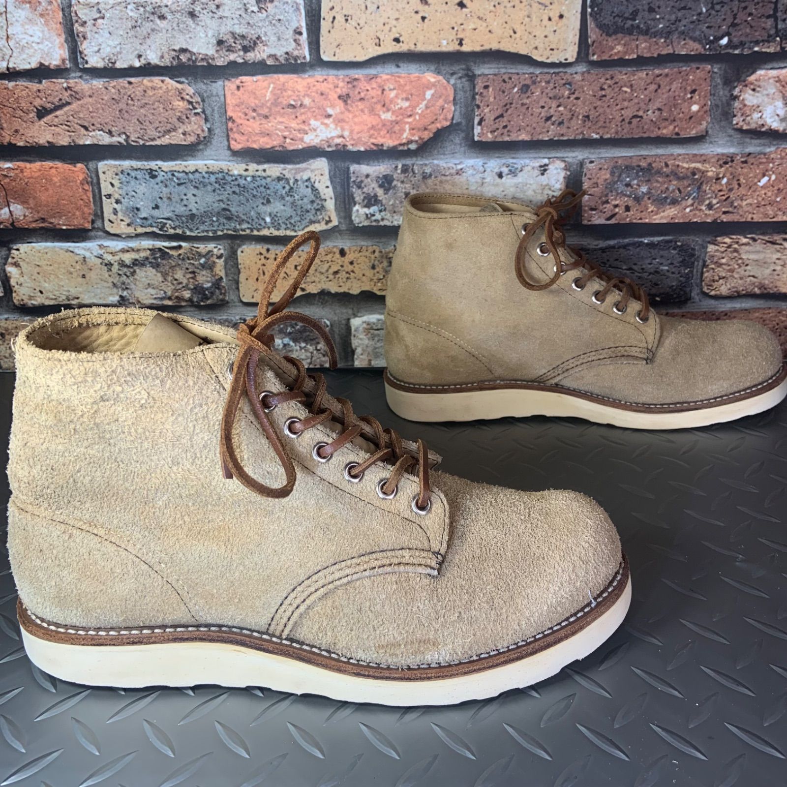 ☆REDWING 8167 ラウンドトゥワークブーツ 1999年製 US8E 26㎝ (25A5