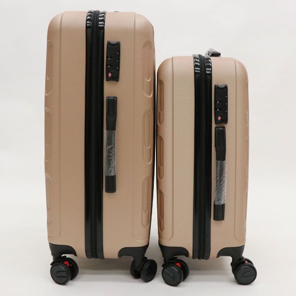 HIRO キャリーケース ゴールド USD08 Hタイプ Mサイズ 約63L ABS樹脂製 TSAロック搭載 旅行やビジネスに HIRO キャリーケース ゴールド USD08 Hタイプ Mサイズ 約63L ABS樹脂製