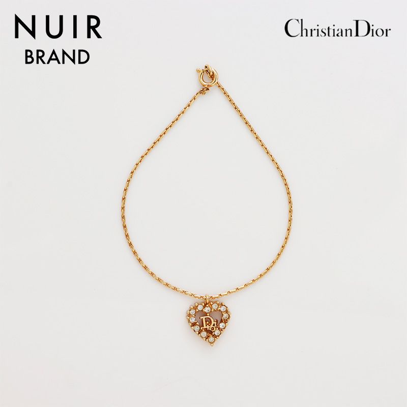 Christian Dior クリスチャンディオール ブレスレット ラインストーン 