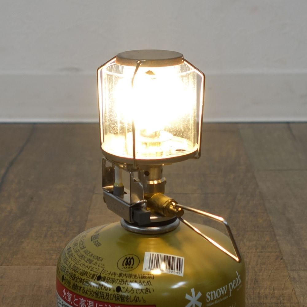 スノーピーク GST-100ギガパワーストーブチタン地　激レア廃盤プレート付き スノーピーク GST-100ギガパワーストーブチタン地 激レア廃盤プレート