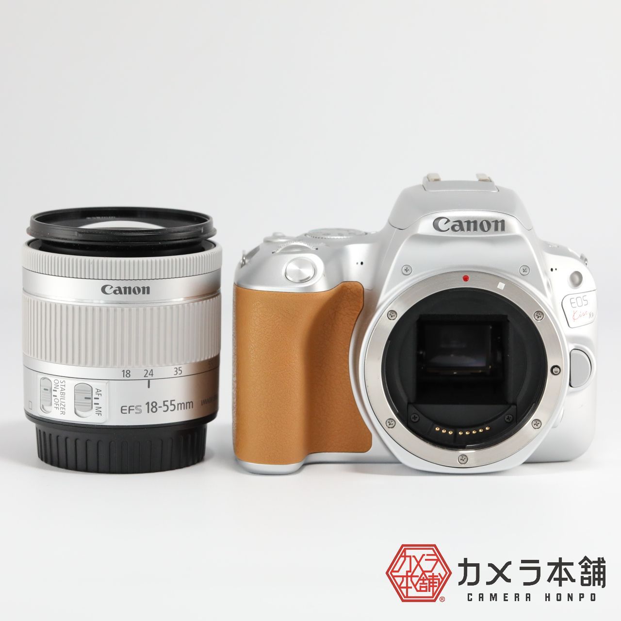 Canon デジタル一眼レフカメラ EOS Kiss X9 レンズキットシルバー ...