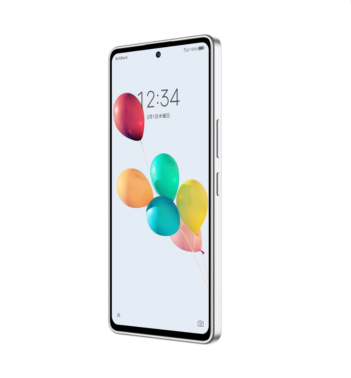 【新品】あんしんファミリースマホ A303ZT ホワイト あんしんファミリースマホ A303ZT クリア ハードケース リボン