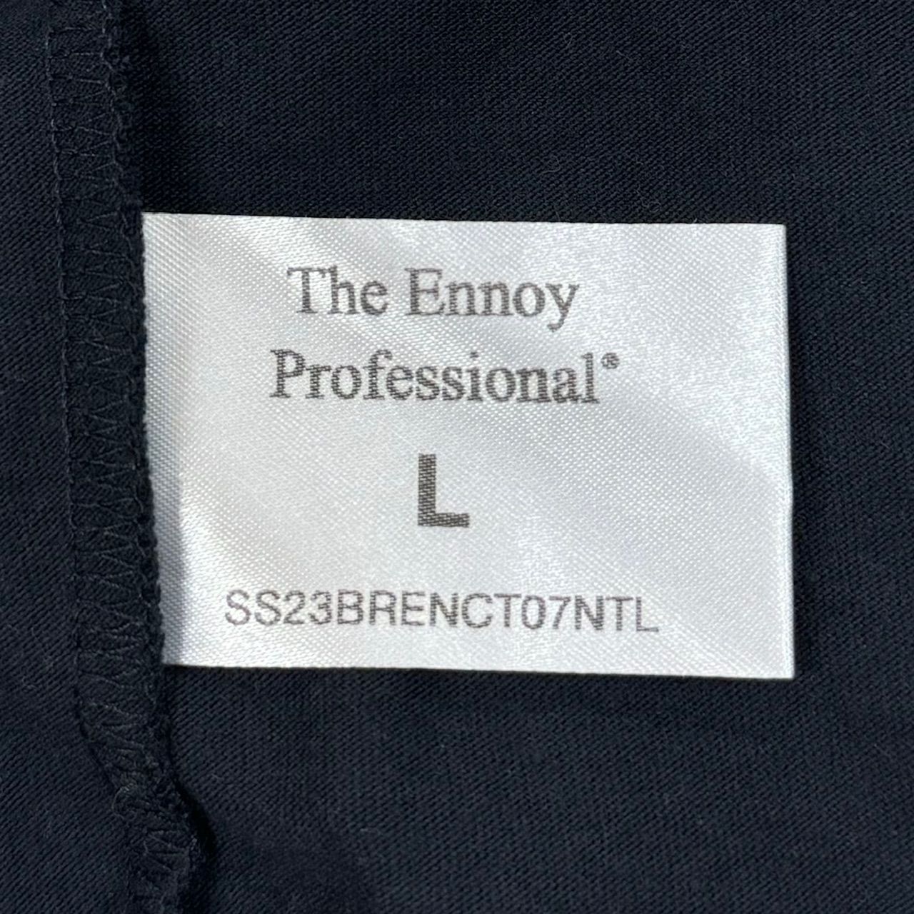 ENNOY 23SS Electric Logo Gradation ss Tee エレクトリック ロゴ 