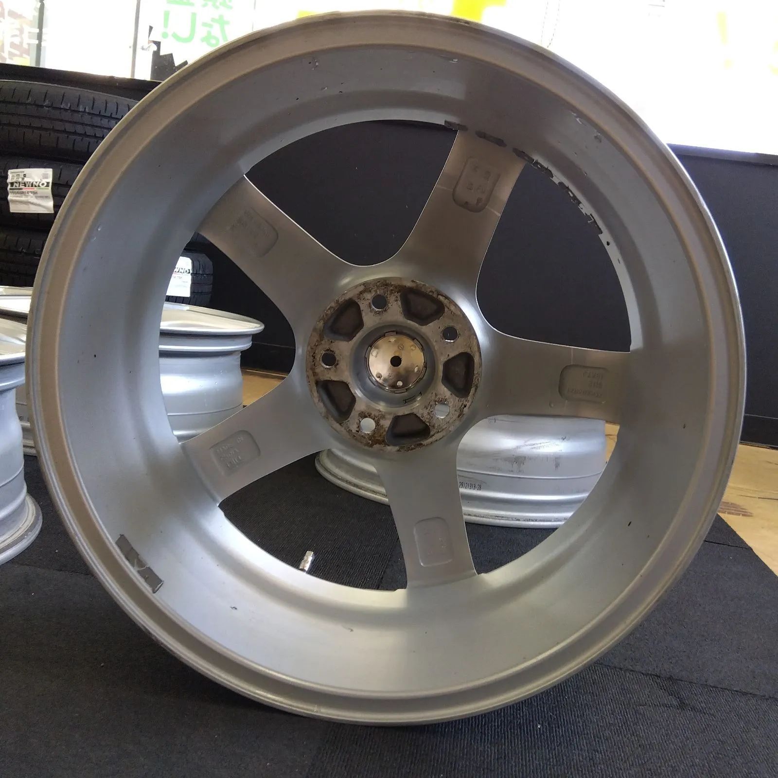 中古 ホイール 4本セット MANARAY SPORT EUROSPEED 18インチ 中古 ホイール 4本セット MANARAY SPORT EUROSPEED 18インチ