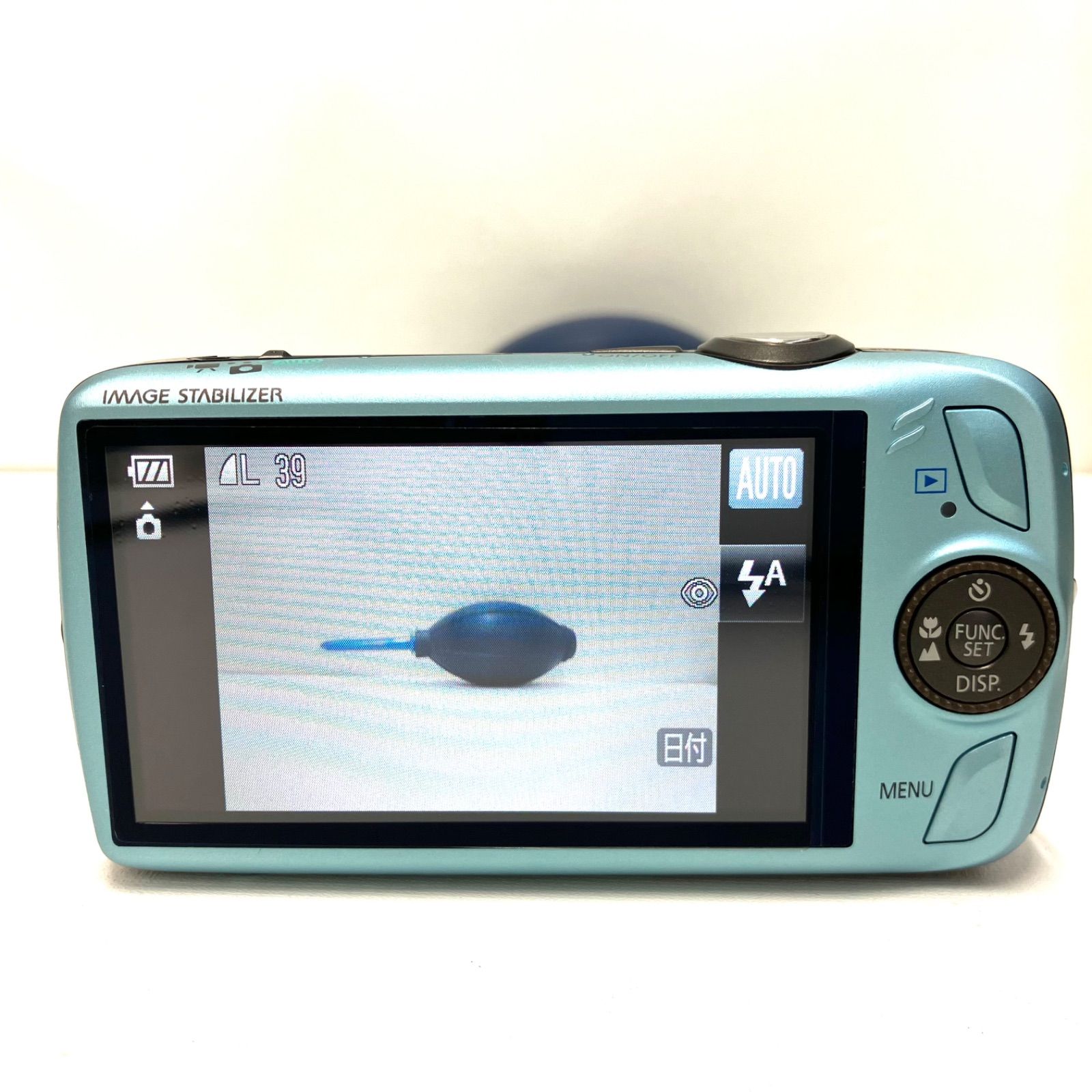 09815】 Canon IXY DIGITAL 930IS 12.1メガピクセル ブルー
