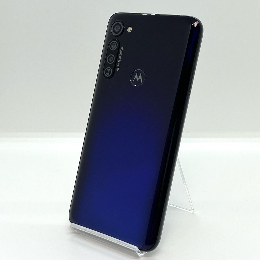 良品 moto g PRO XT2043-7 SIMフリー ミスティックインディゴ 128GB