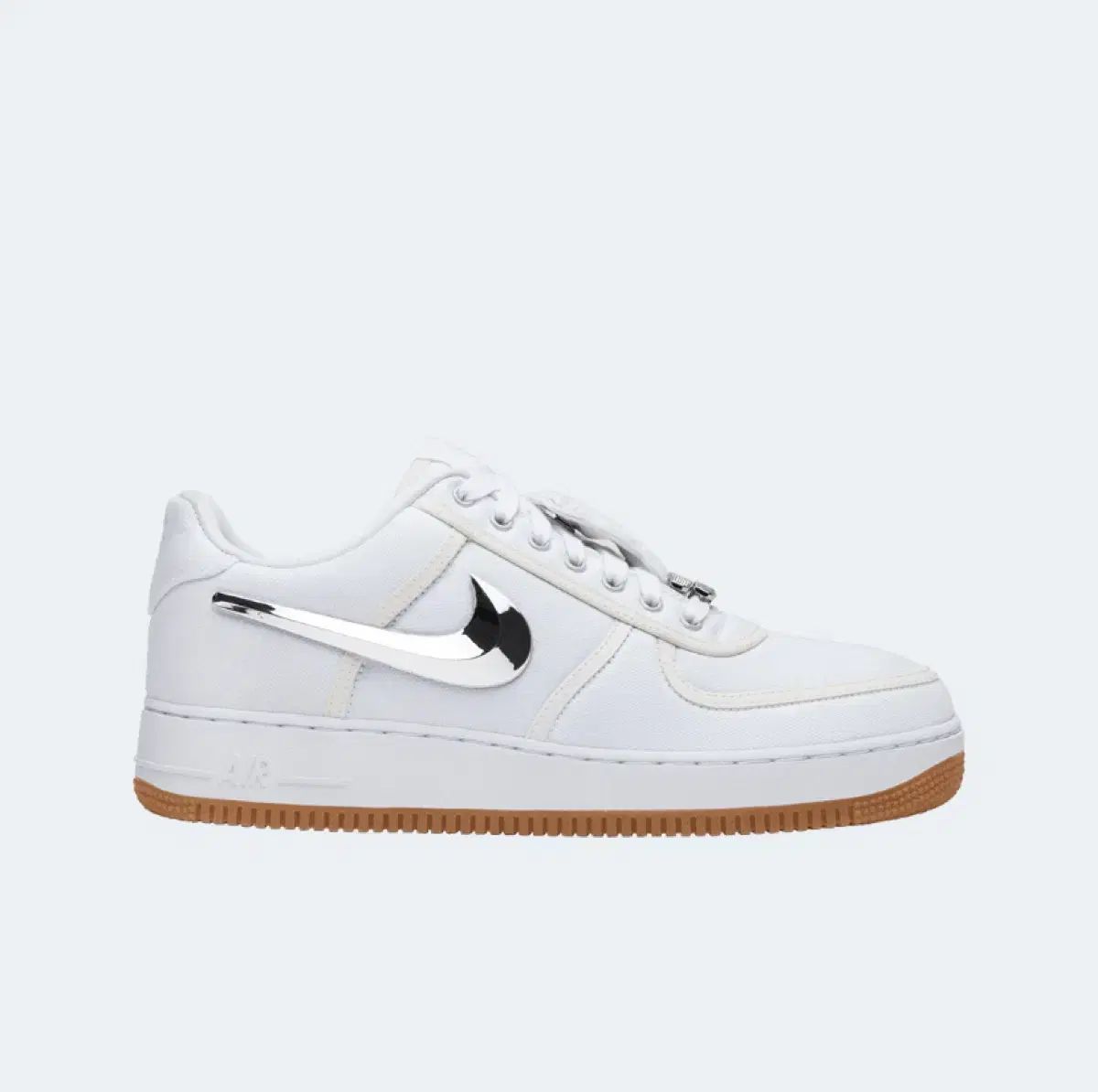 【雷市場（ポンジャン）商品韓国直送】 285 NIKE(ナイキ) x トラヴィス SCOTT(スコット) エアフォース 1 ロー 白