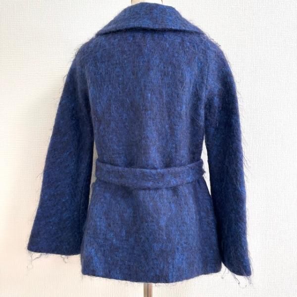 ❣️新品未使用❣️シビラ❣️スプリングガーデンコート❣️ wnc シビラ Sybilla コート M 青 モヘヤ レディース [788728] - メルカリ