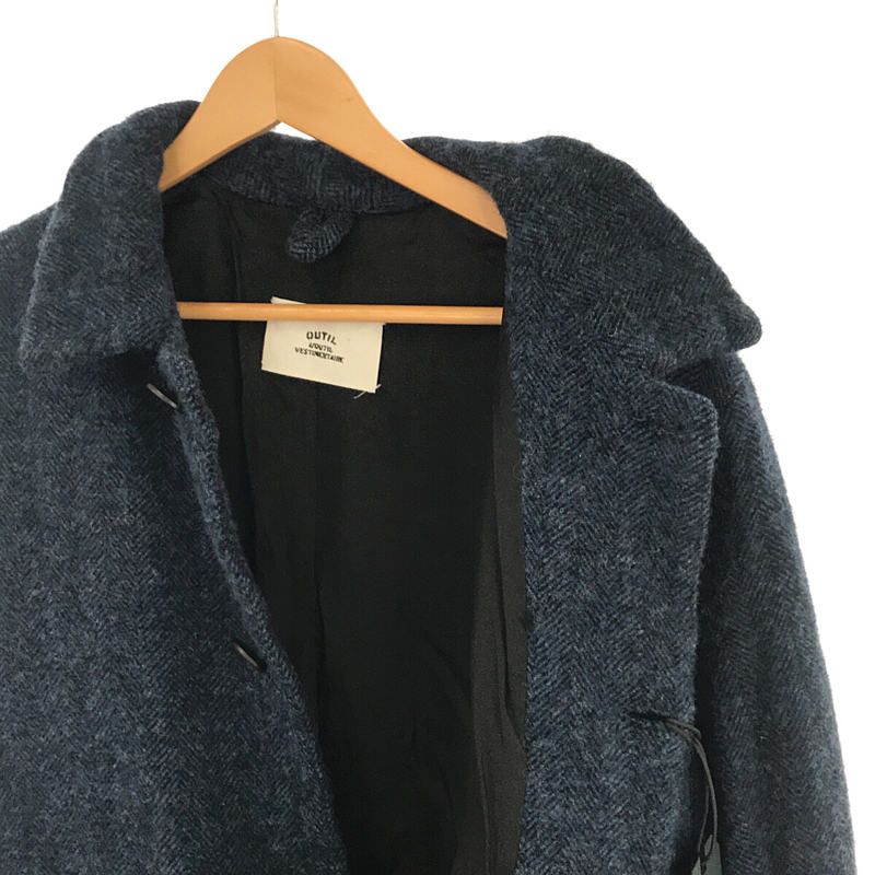 新品】 OUTIL / ウティ | MANTEAU AUXERRE ユニセックス ウール ロング 