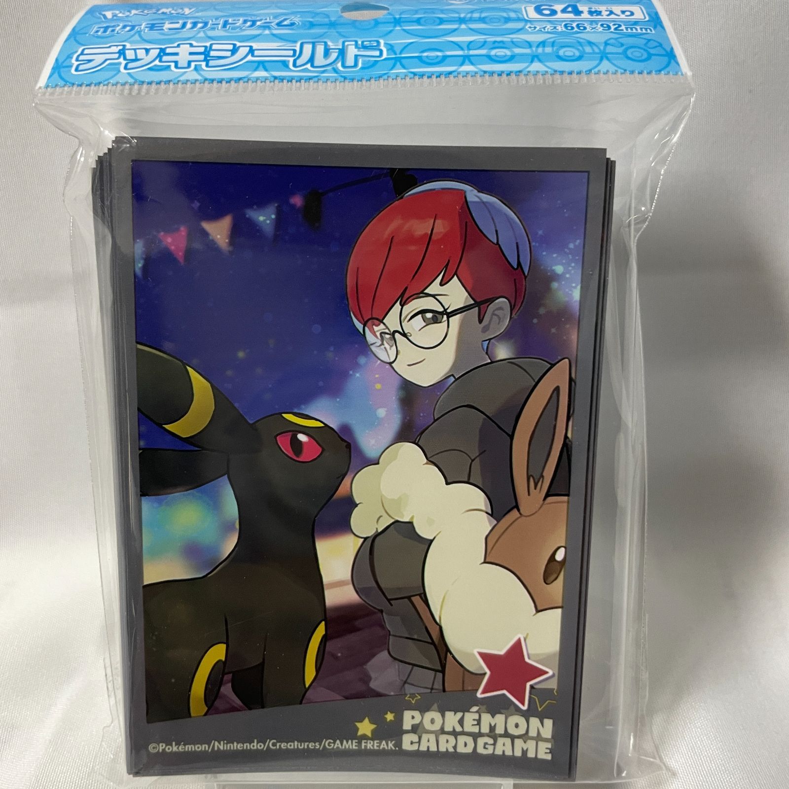 未開封】ポケモンカード 未開封デッキシールド ボタン