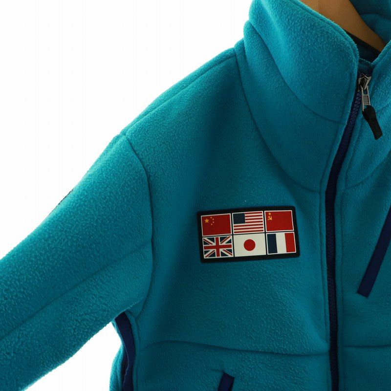 ザノースフェイス THE NORTH FACE 23AW Trans Antarctica Fleece Jacke ボア 長袖 スタンドカラー  ロゴ刺繍 ワッペン ジップアップ XL 青 ブルー ジェイド2 NA72235 □GY18 /MQ - メルカリ