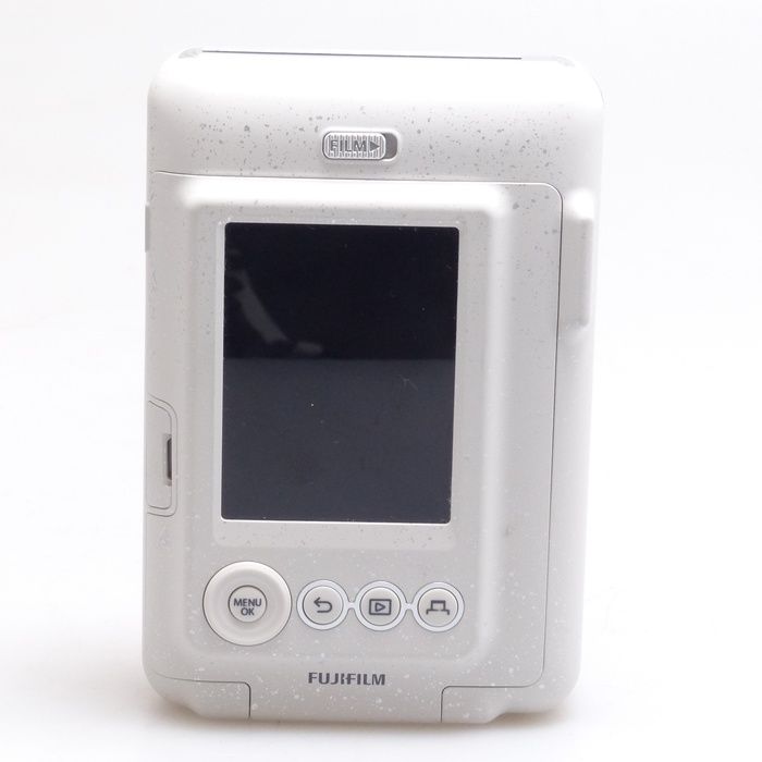 中古】(フジフイルム) FUJIFILM INSTAX MINI LIPLAY ストーンホワイト  