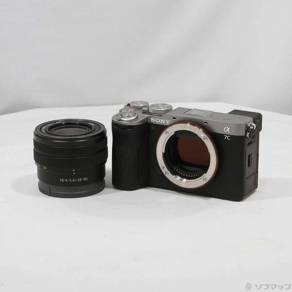 中古品〕 α7C II ズームレンズキット シルバー ILCE-7CM2L S